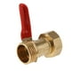 thumbnail image 4 of 1/2 Válvu de Bo A Rosca Grifo de Purga tón 20mm-roja MF 20mm rojo Sunnimix Válvula de bola de agua, 4 of 7