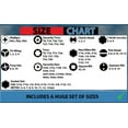 thumbnail image 4 of VETCO 208-Piece Screwdriver Bit Set S2 Steel Security Bit Socket Set, 4 of 5