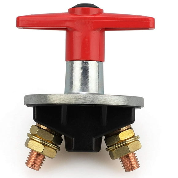 12V Battery Switch Isolator Main Battery Disconnect Kill Switch with Keys 300A Battery Switch for Boat Car Truck