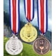 thumbnail image 1 of BRIGHTFUFU 3 medallas de oro, plata, bronce, baloncesto, deportes, competición, recuerdos de fiesta., 1 of 2