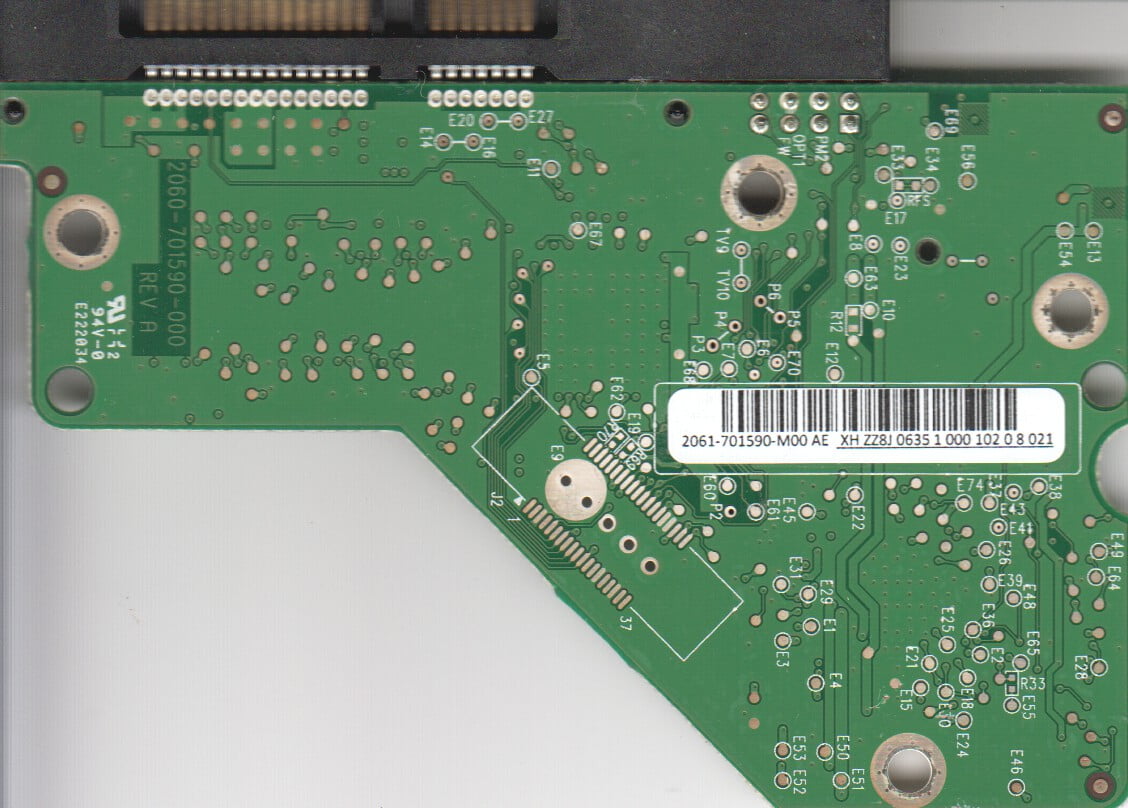 PCB Contrôleur Pour Disque Dur Western Digital WD5001AALS-00L3B2 – 2060-771640-003