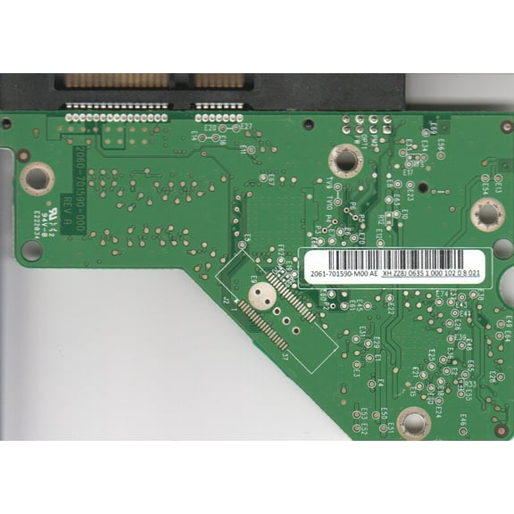 WD5001AALS-00L3B2, 2061-701590-M00 AE, WD SATA 3.5 PCB