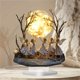 thumbnail image 4 of Adorno de mesa con forma de luna, acrílico, para salón, dormitorio, decoración del hogar, elegante pieza de arte, 4 of 4