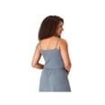 thumbnail image 3 of Hanes Originals Women's SuperSoft Comfywear Rib Sleep Crop Cami, Sizes S to 2X, 3 of 9