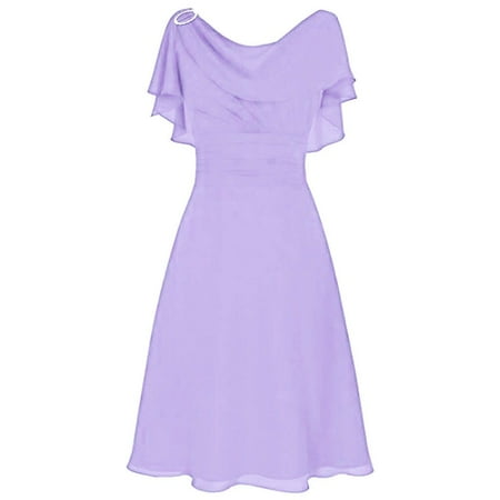 Tawop Women Formal Wedding Bridesmaid High-Waist Party Ball Prom Gown Cocktail Dress Men Dress Shoes