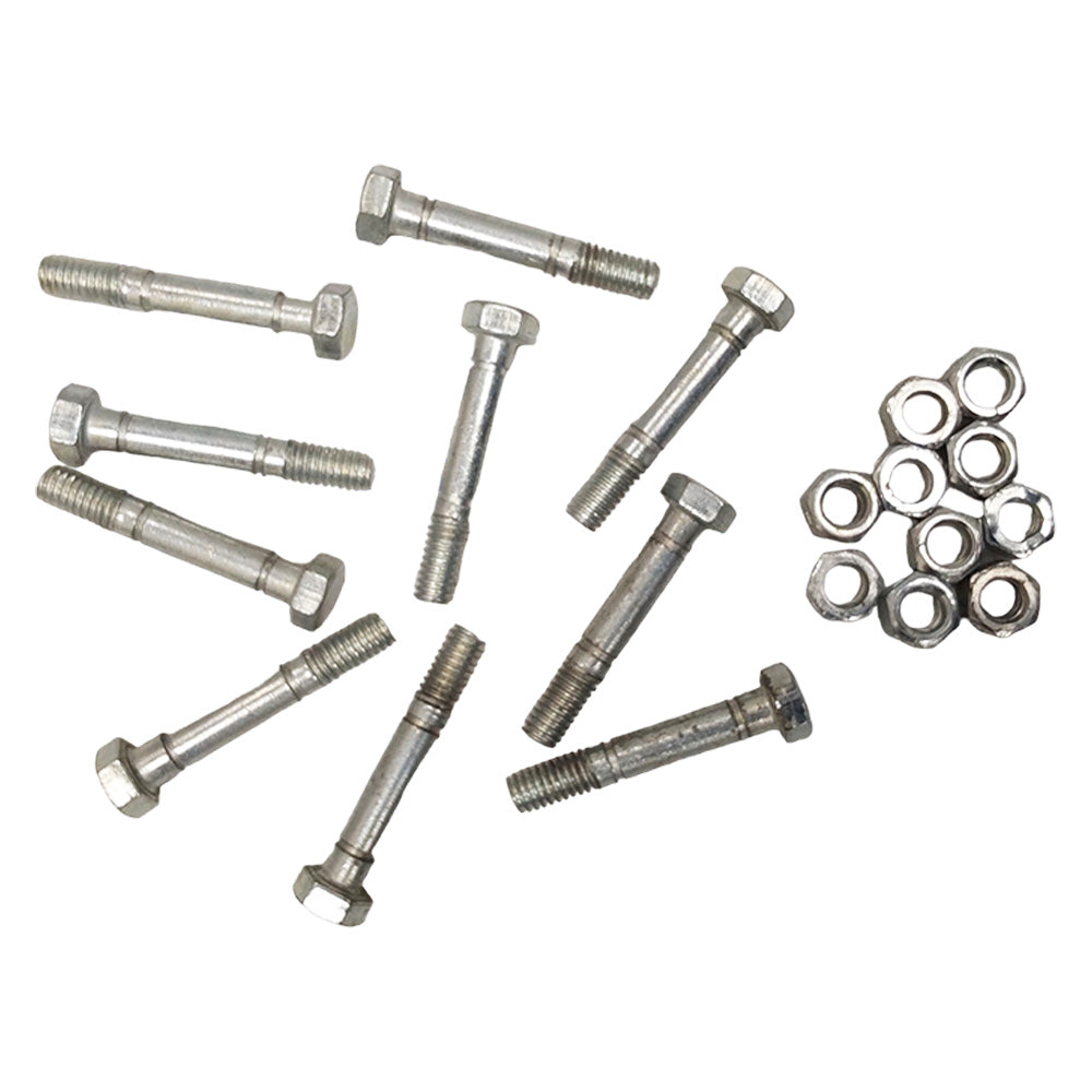 10-Pack Shear Pins For Ariens & John Deere – Replaces OEM 51001500, AM136890, 510015 – 4-Stroke Gas