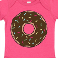 thumbnail image 3 of Inktastic Chocolate Donut, Doughnut, Glaze, Icing, Sprinkles Boys or Girls Baby Bodysuit, 3 of 4