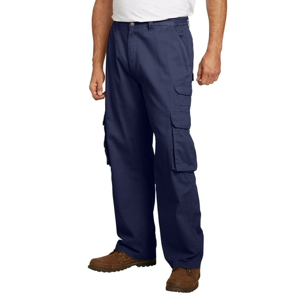 stacked cargo joggers