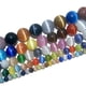 thumbnail image 1 of Xiao Hua Accesorios de joyería semiacabados de piedra natural de colores mixtos de 12 mm, cuentas de piedra natural, pulseras y collares DIY., 1 of 5