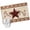 Brown Beige, variant on Red Texas Star Vintage Area Rugs 2.7'x5', Washable Small Throw Rugs for Kitchen Bedroom, Farmhouse Berry Grey Wooden Indoor Outdoor Rug Non-Slip Low Pile Carpet Runner Reversible Floor Mats
