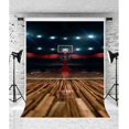 thumbnail image 3 of 5x7FT Basketball Court Backdrop for Sports Fans Party Club School Dunk Background Birthday Banner YouTube Video, 3 of 5