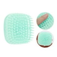 thumbnail image 4 of Unique Bargains 1 Pc Handle Grip Massage Hair Brush for Head Massage 3.15"x3.15"x2.36" Green, 4 of 6