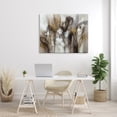 thumbnail image 2 of Stupell Industries Abstract Cascading Shapes Modern Brown White Black Painting, 48 x 36, Design by K. Nari, 2 of 6