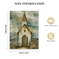 thumbnail image 2 of Nawypu Farmhouse Decor Wall Art Country Church Pictures Christian Religious Faith Framed Artwork Rustic Canvas Prints Painting Vintage Cotton Encircled Church Poster for Church Living Room Bedroom, 2 of 5