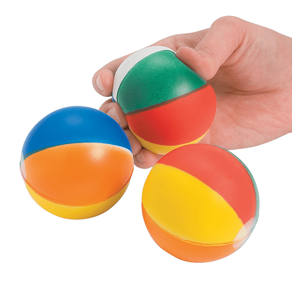 Beach Stress Balls - Party Favors - 12 Pieces