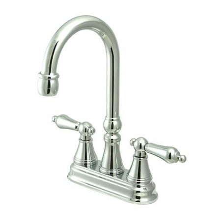 UPC 663370032851 product image for Kingston Brass KS249. AL Governor Centerset Bar Faucet with Metal Lever Handles | upcitemdb.com