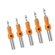 thumbnail image 4 of Speravity Juego de brocas para avellanador de 5 uds., Extractor de tornillos para carpintería, taladro escalonado, taladro cónico de Metal para de Herramientas manuales y eléctricas No.01 Speravity TO1960-01, 4 of 6