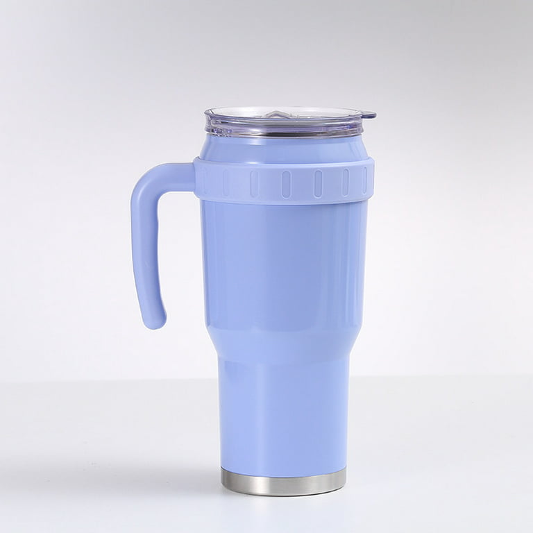 40oz Stainless Tumbler | Includes Straw, Handle, Lid