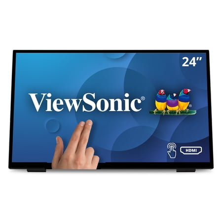 UPC: 0766907017885 | ViewSonic TD2465 24 Inch 1080p Touch Screen Monitor with Advanced Ergonomics  HDMI and DisplayPort Inputs