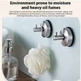 thumbnail image 3 of ZheElen 2pieces Window Mirror Suction Hooks Stylish And Functional Decoration Essential Suction Hooks black+grey, 3 of 6