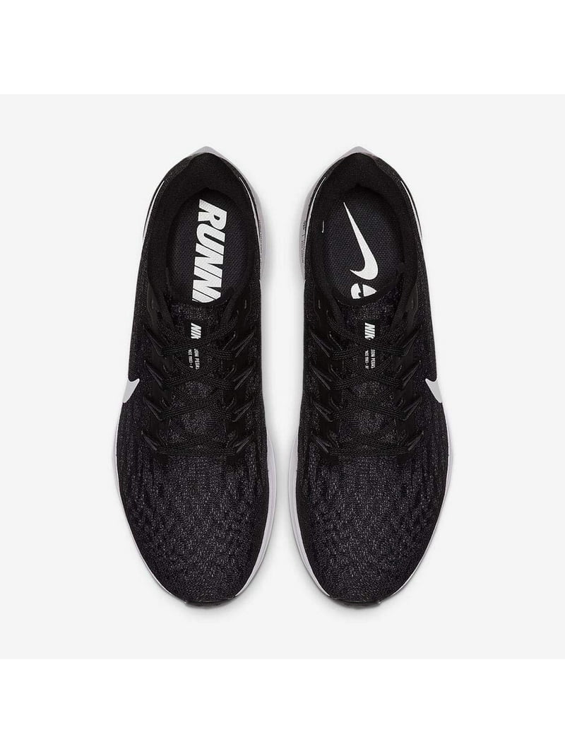 Nike Air Zoom Pegasus 36 Men's Running Shoe Black/Black-Oil Grey-Thunder Grey Size Walmart.com