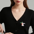 thumbnail image 2 of Rabbit Carrot Cute Animal Brooch Cute Animal Pin Accessories Jewelry, 2 of 2