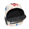 thumbnail image 6 of FORMRS Kids School Backpack with Front Zippered Pocket 12" Student Travel Daypack, Red Butterflies, 6 of 6