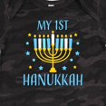thumbnail image 4 of Inktastic My 1st Hanukkah with Menorah and Stars Boys or Girls Baby Bodysuit, 4 of 5