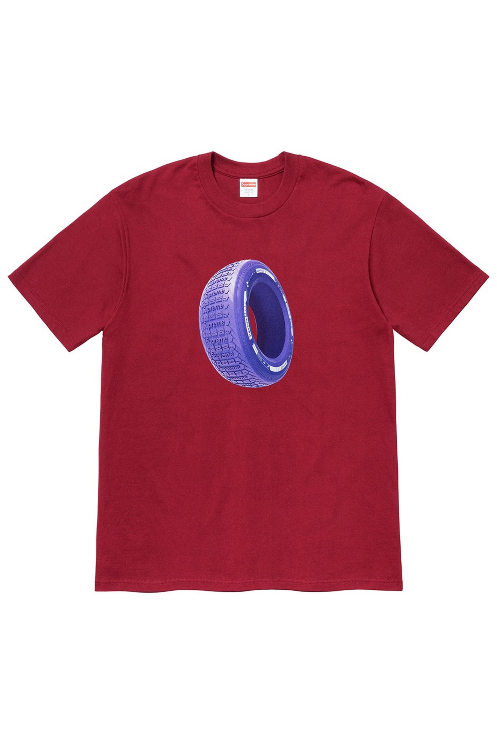 supreme tire tee