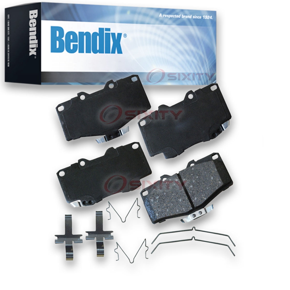 Bendix Brakes Disc Brake Pad Set Fits select: 1996-2000 TOYOTA 4RUNNER, 1988-1995 TOYOTA PICKUP