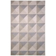 thumbnail image 5 of 8' X 11' Beige Gray And Ivory Geometric Stain Resistant Area Rug, 5 of 5