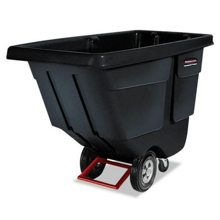 Rubbermaid Commercial Utility Duty Tilt Truck 33-1/2"x72-1/5"x43-4/5" Black 131400BK