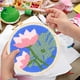 thumbnail image 4 of Coarse Yarn Poke Embroidery DIY Material Package Flower Series Style Poke Music, 4 of 5