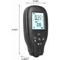 thumbnail image 2 of Car Paint Coating Thickness Gauge, Handheld Digital LCD Backlight with Calibration Sheets for Steel and Aluminum Base -(Black), 2 of 5