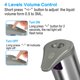 thumbnail image 3 of Dispensador De Jabón Con Sensor Dispensador De Jabón Recargable Con Pilas Dispensador De Jabón Automático Por Infrarrojos Dispensador De Jabón Sin Contacto De Acero Inoxidable Cepillado Para Baño, Coc, 3 of 5