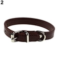 thumbnail image 6 of FNNMNNR Faux Leather Pure Color Cute Dog Pet Cat Puppy Collar Neck Adjustable Buckle, 6 of 10