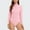 Pink, variant on Aloohaidyvio Shapewear for Women,Womens Knit Mock Turtle Neck Turtleneck Base Long Sleevetops Bodysuit Jumpsuit