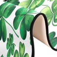thumbnail image 4 of St. Patrick's Day Clover Runner Rug - 24"x72" Ultra Soft Non-Slip Floor Mat Washable Area Rugs for Kitchen Bathroom Entry Home Decor Gifts, 4 of 7