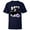Navy, variant on Hawkeye Clint Barton Target Practice - Short Sleeve T-Shirt for Kids – Customized-White