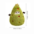 thumbnail image 2 of Christmas Plush Toy, Soft Cute Snowman Shaped Stuffed Toy, 1 Piece, Holiday Home Decor Throw Pillow Cushion, Cute Christmas Gift for Kids Toddlers Holiday Lovers, 2 of 2