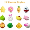 thumbnail image 2 of 24-Pack Plastic Prefilled Easter Eggs with Mochi Squishy Toys Inside, Easter Basket Stuffers for Kids and Toddlers, 2 of 5