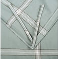 thumbnail image 5 of Home Soft Things 3 Piece Washed Cotton Duvet Cover Set, Windowpane, Blue, King (102" x 90"), 5 of 7