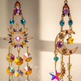 thumbnail image 5 of 2 uds atrapasoles colgantes con cristales, prismas de carámbano de cristal, atrapasoles de diamantes de imitación, fabricante de arcoíris, colgante para ventana interior, decoración para el hogar, 5 of 5
