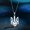 Silver, variant on Ukraine Symbols Stainless Steel Pendant Charm Jewelry