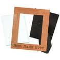 thumbnail image 2 of ThisWear Sentimental Photo Frame Best Nana Ever Wood Engraved 8x10 Portrait Picture Frame, 2 of 6