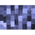 thumbnail image 1 of Ahgly Company Machine Washable Indoor Rectangle Abstract Blue Modern Area Rugs, 7' x 9', 1 of 4