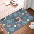thumbnail image 5 of Fotbe Extra Durable Door Mat - Dirt Trapping Outdoor Welcome Mats - Non-Slip Outdoor Door Mats - Low Profile Front Door Mat - Indoor (16" x 24", Watermelons Dachshunds ), 5 of 9