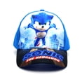 thumbnail image 4 of Gorras de béisbol para niños de Sonices azules, gorra de béisbol con sombrilla para exteriores con dibujos animados para niños, gorra de béisbol para niños pequeños, gorra de sol de algodón, 4 of 5