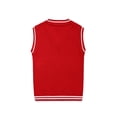 thumbnail image 4 of Otqutp Sweater Vest for Kids Boys Girls V Neck School Uniform Knitted Pullover Comfy Soft Sleeveless Fall Winter Tank Top, 4 of 9