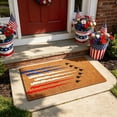 thumbnail image 4 of Dpityserensio Independence Day Doormat 16 x 24 Inch, Patriotic 4th of July Imitation Coir Style Doormat And Entryway Floor Mat, 4 of 6